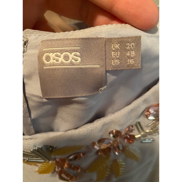 ASOS Embellished Skater Dress - Picture 8 of 8